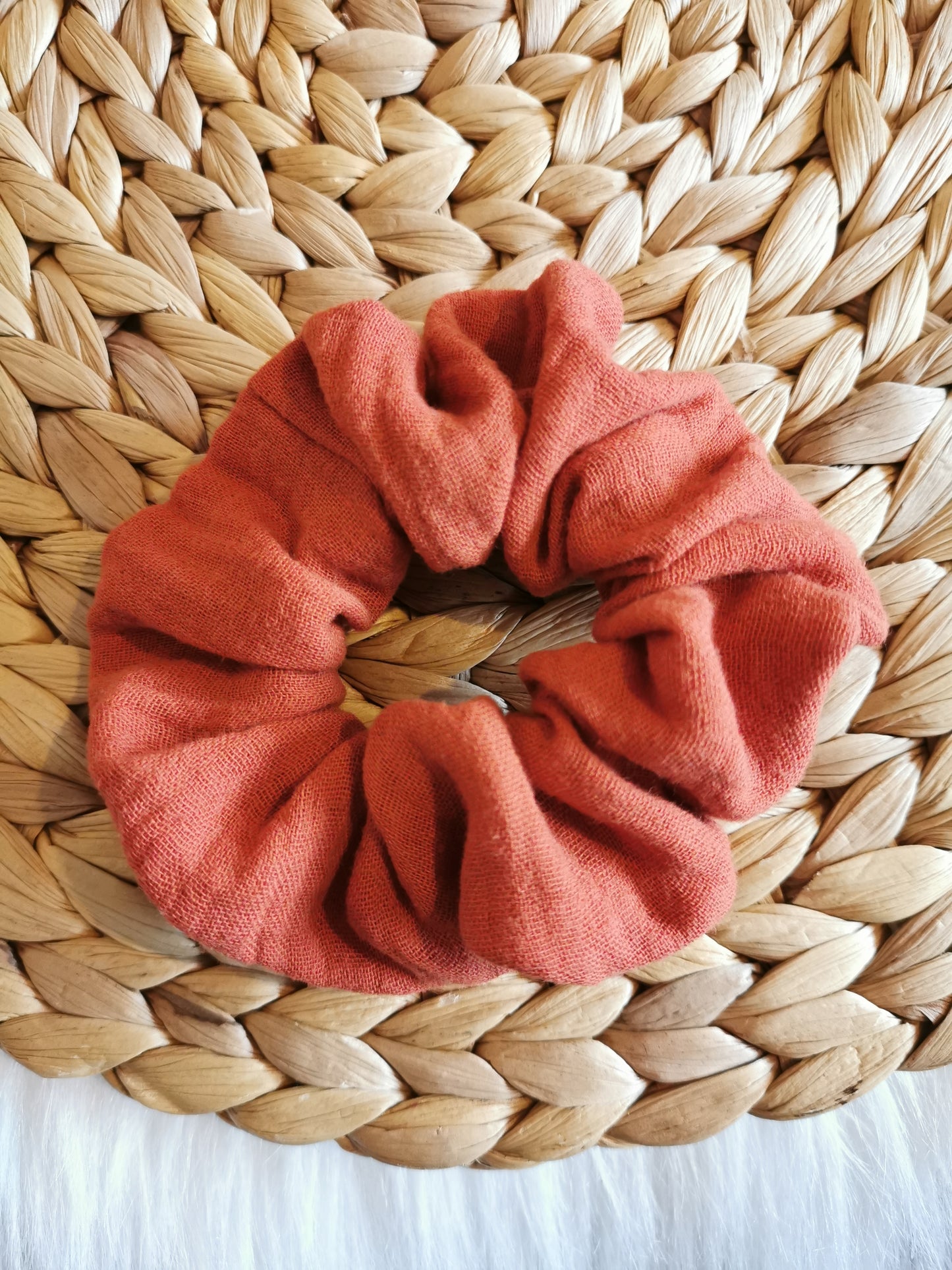 Haargummi Musselin rost