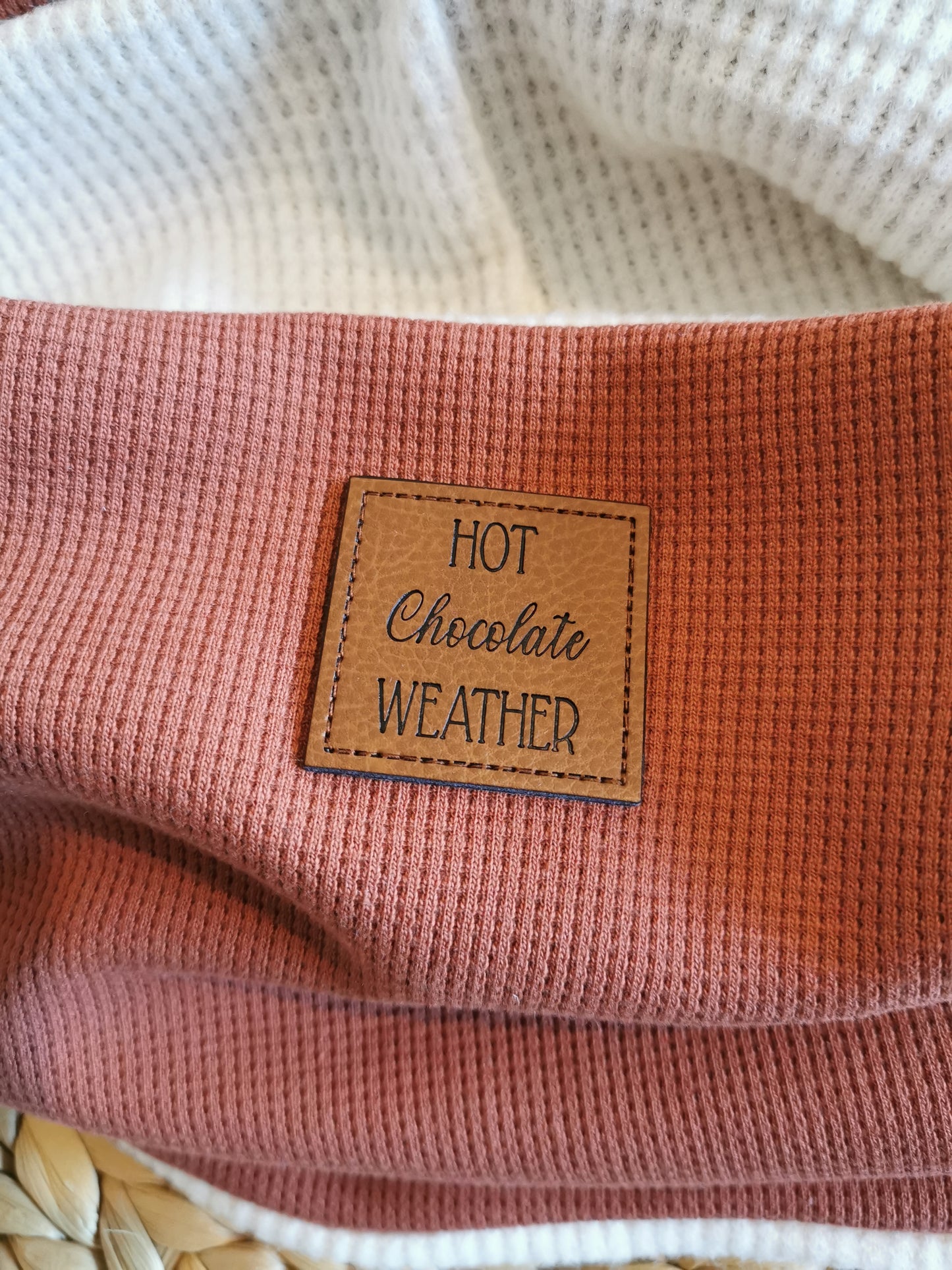 Loopschal rostrot, Hot Chocolate Weather (Erwachsene)