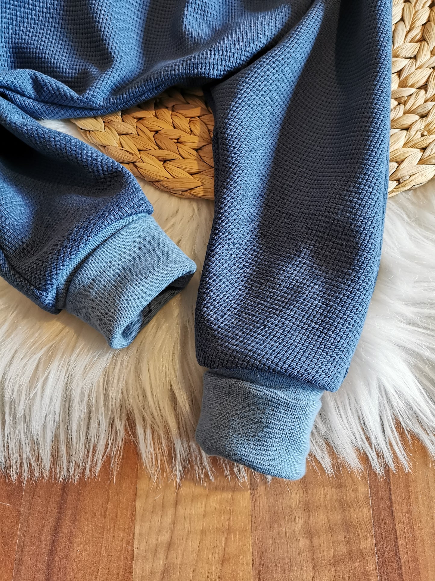 Pumphose jeansblau Gr. 80 (10-12 Monate)