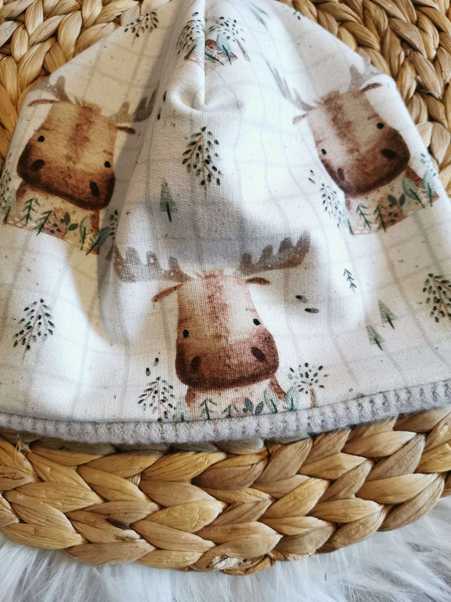 Beanie Elch KU 43-45cm (4-6 Monate)