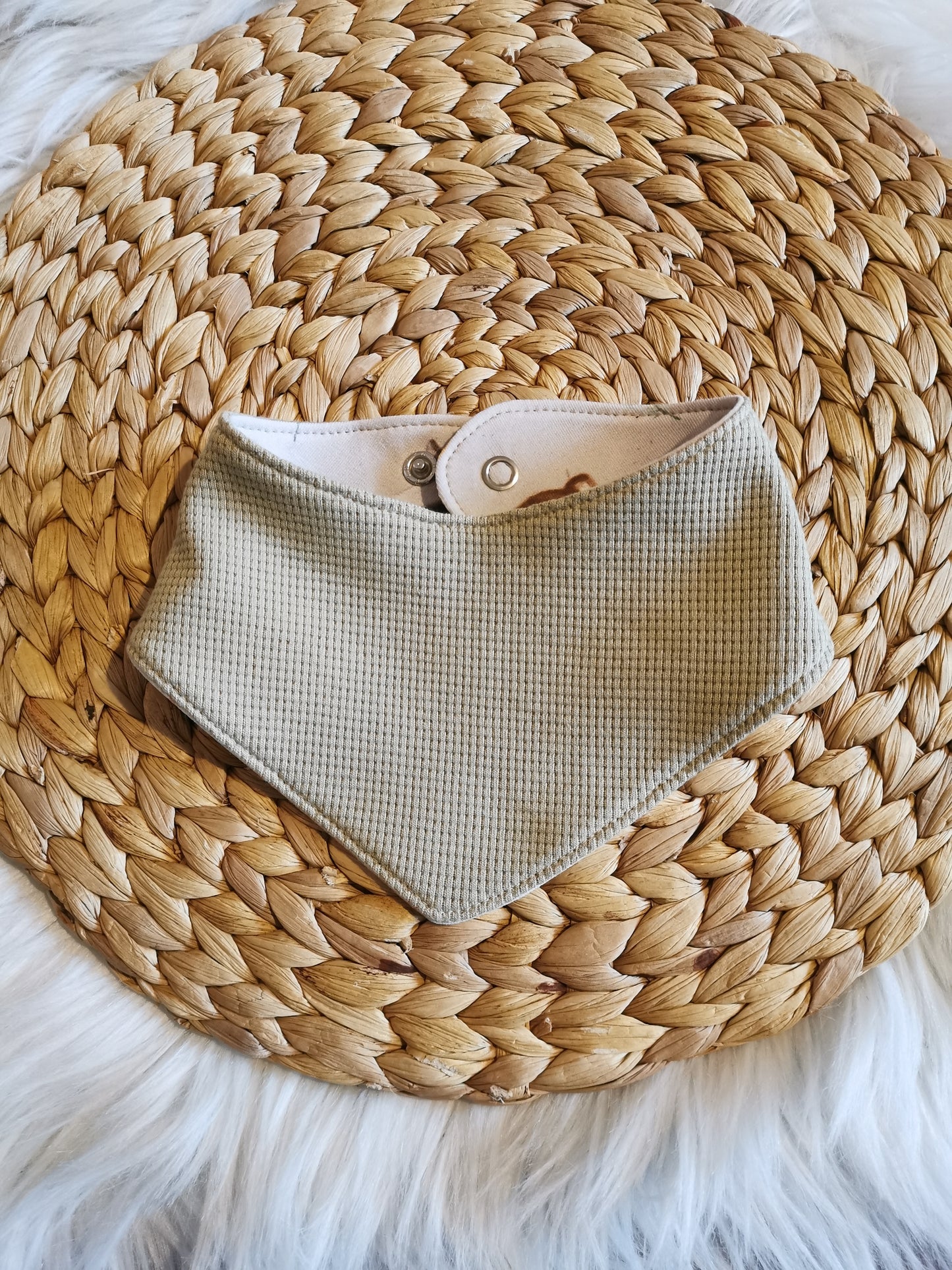 Halstuch Waldfreunde olivgrün (0-1 Jahr)