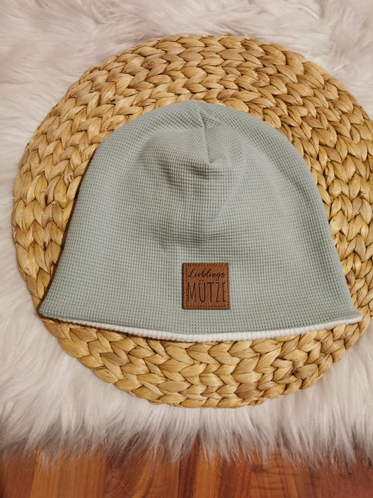 Beanie altmint Lieblingsmütze KU 52-55cm (ab 4 Jahre)